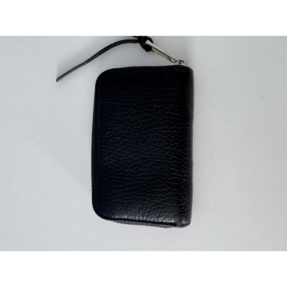 Johnny Was Pebbled Leather Zip Wallet